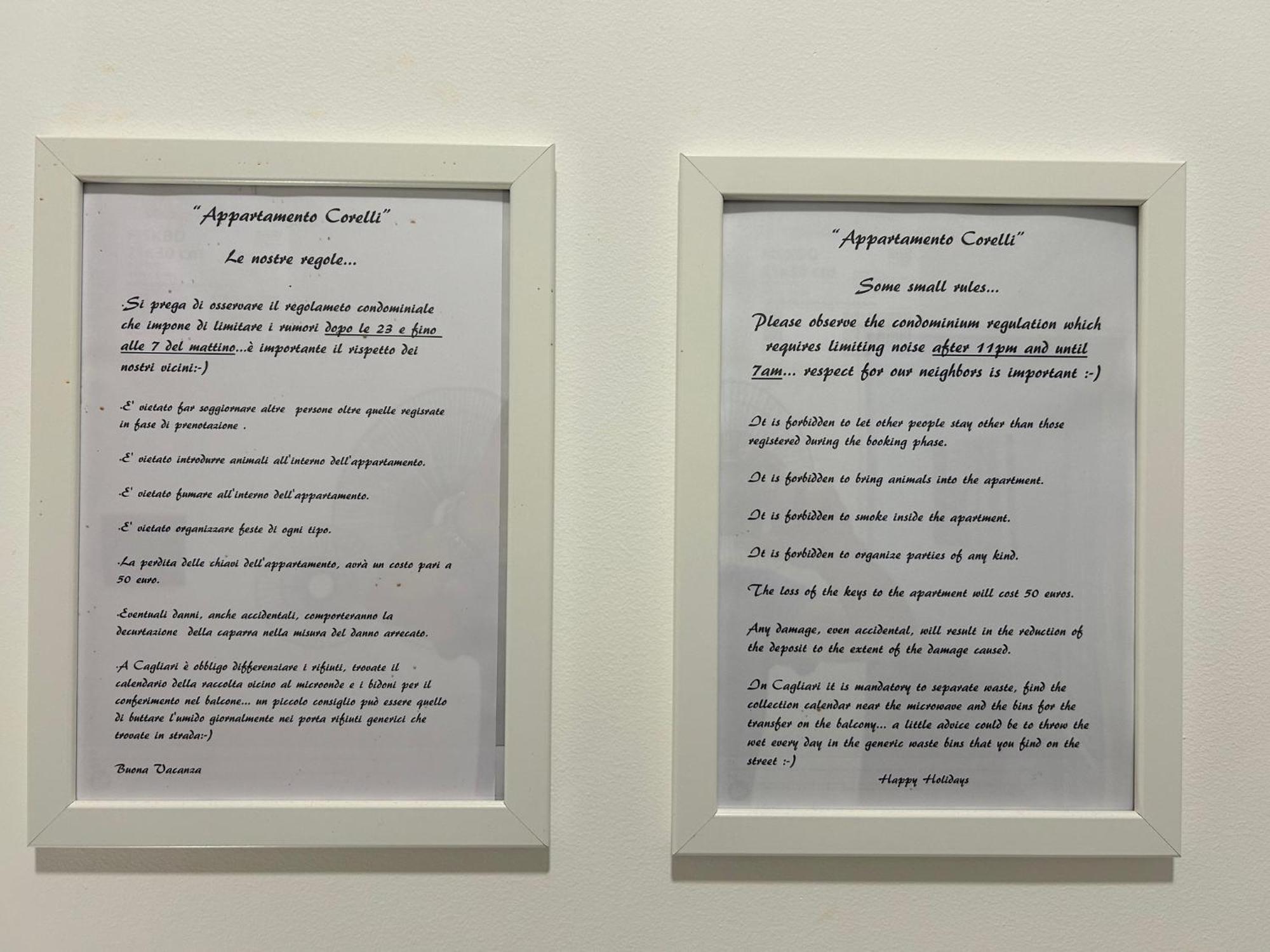 Appartamento Corelli Cagliari Buitenkant foto